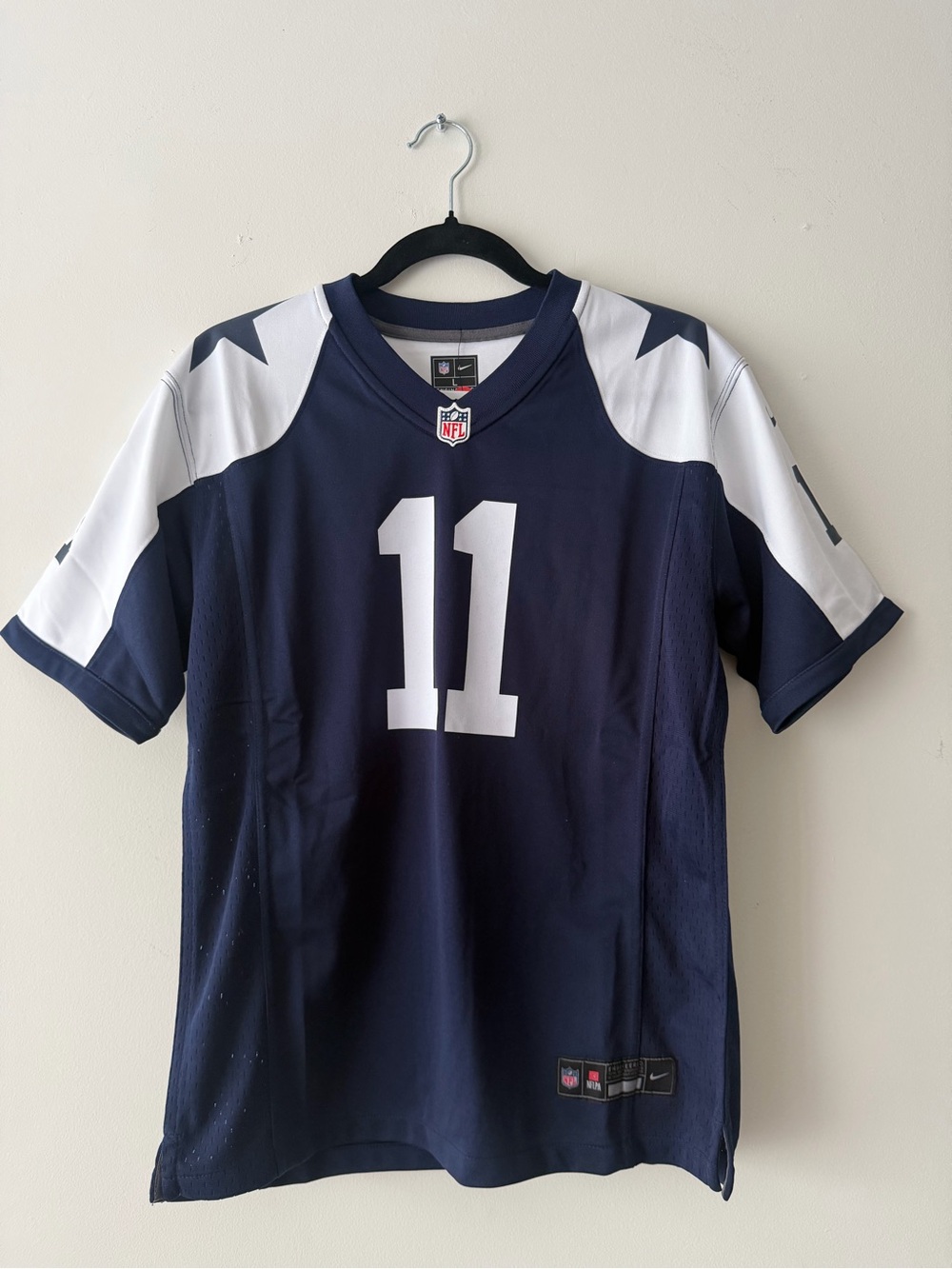 Nike NFL Men's Navy #11 Football Jersey